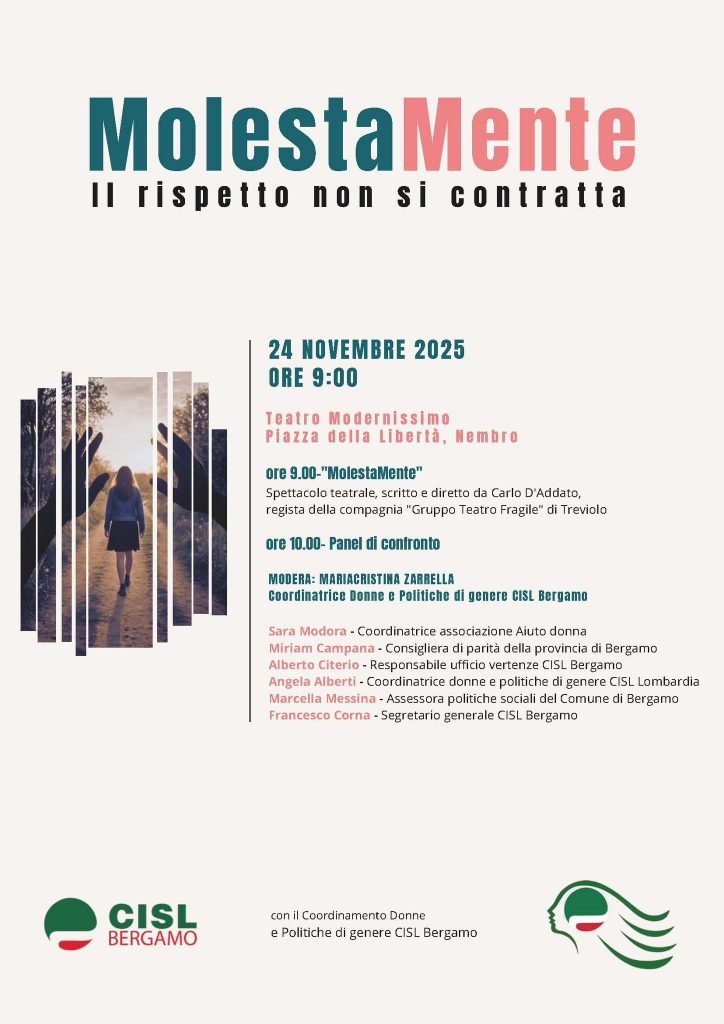 Locandina Evento Molestamente