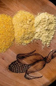 Giornata mondiale dell'alimentazione logo mais spinato