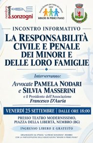 La responsabilità civile e penale dei minori e delle loro famiglie